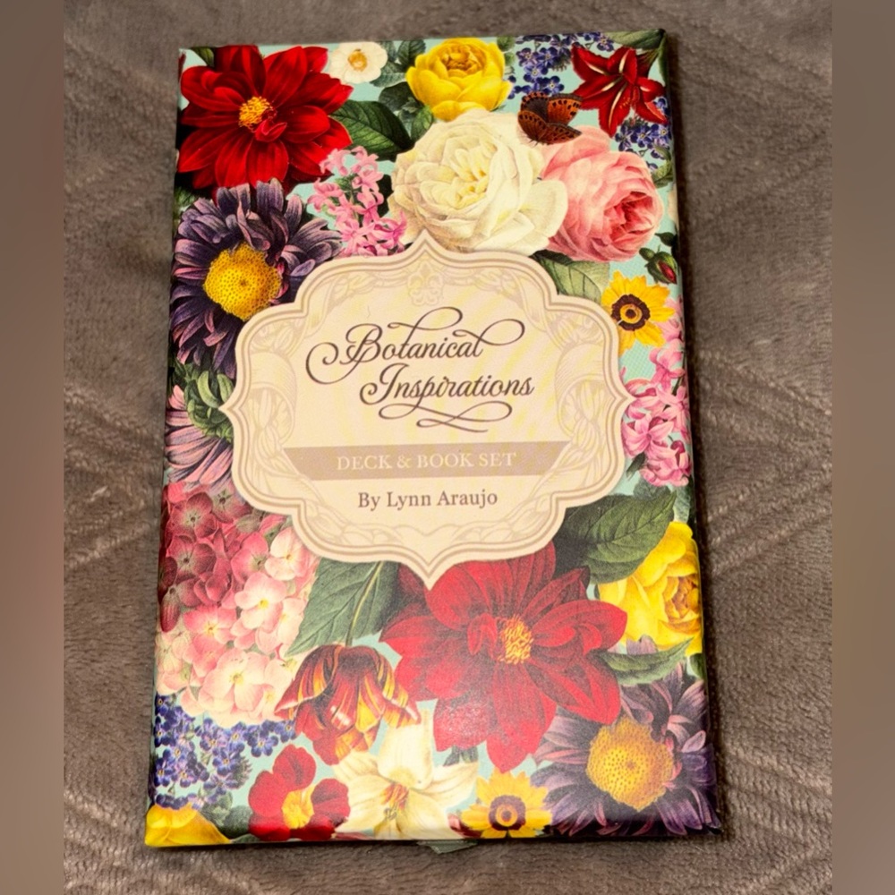 Botanical Inspirations Deck & Book Set - Multicolor